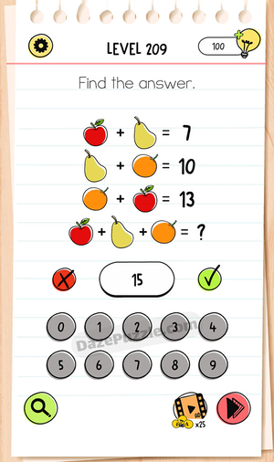 Brain Test Level 209