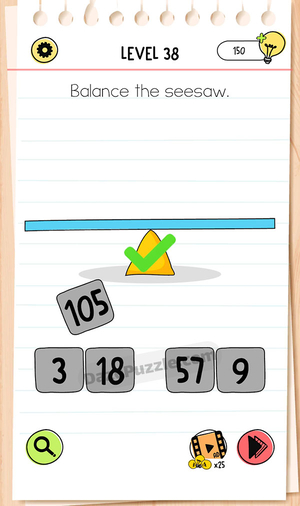 Brain Test Level 38
