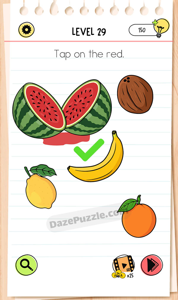 Brain Test Level 29 - Step 1