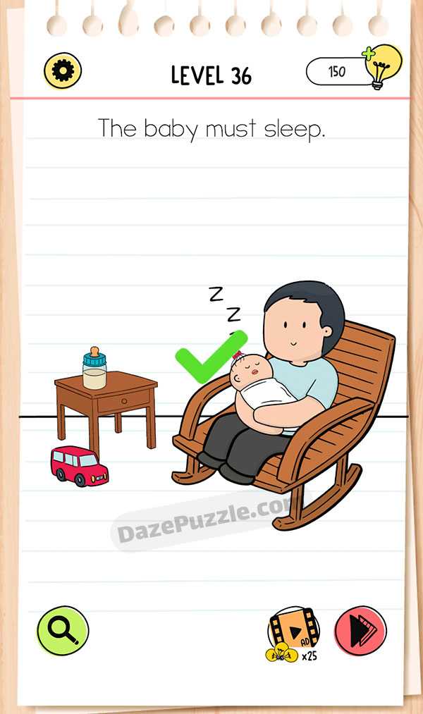 Brain Test Level 36 - Step 1