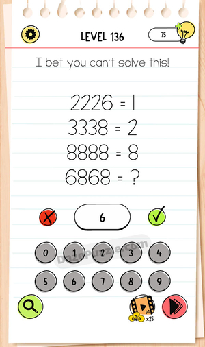 Brain Test Level 136
