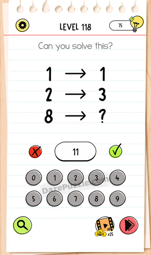 Brain Test Level 118