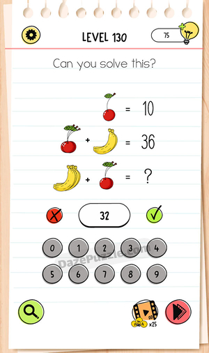 Brain Test Level 130