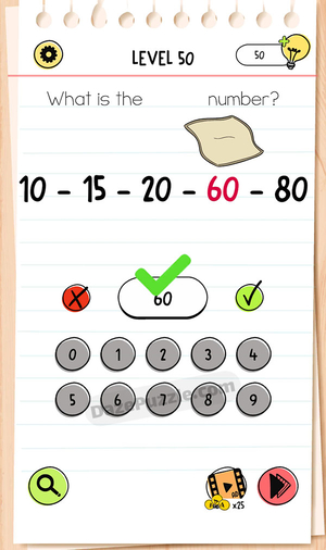 Brain Test Level 50