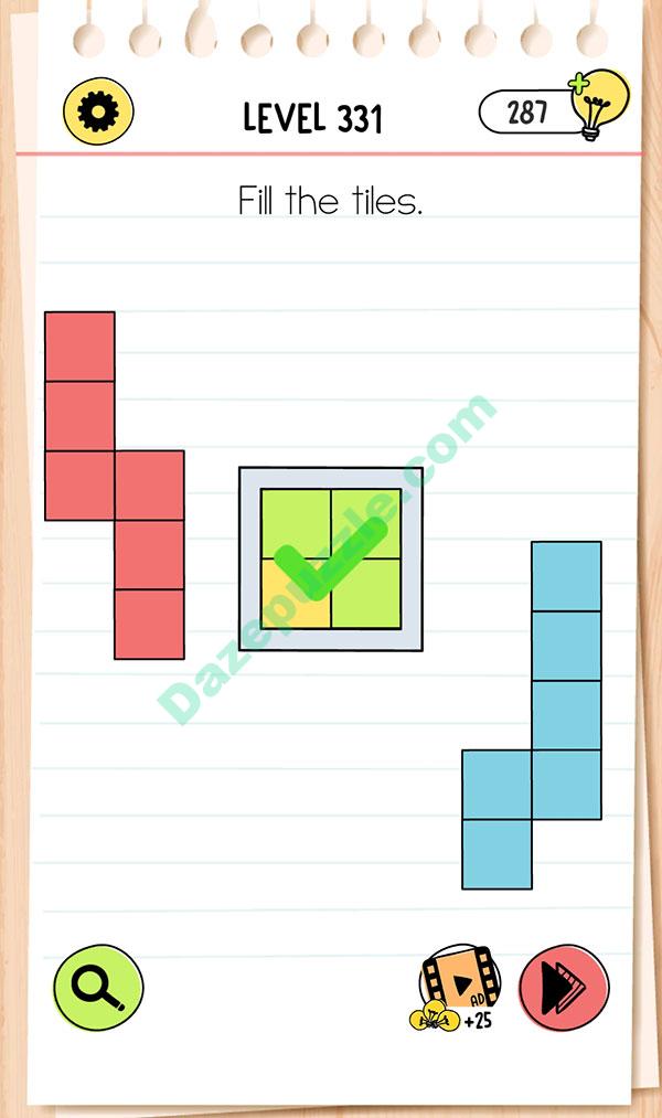 Brain Test Level 331 - Step 1