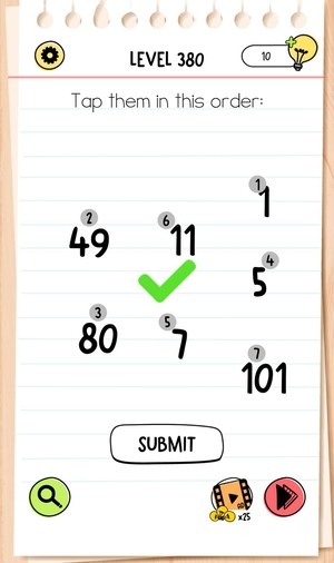 Brain Test Level 380