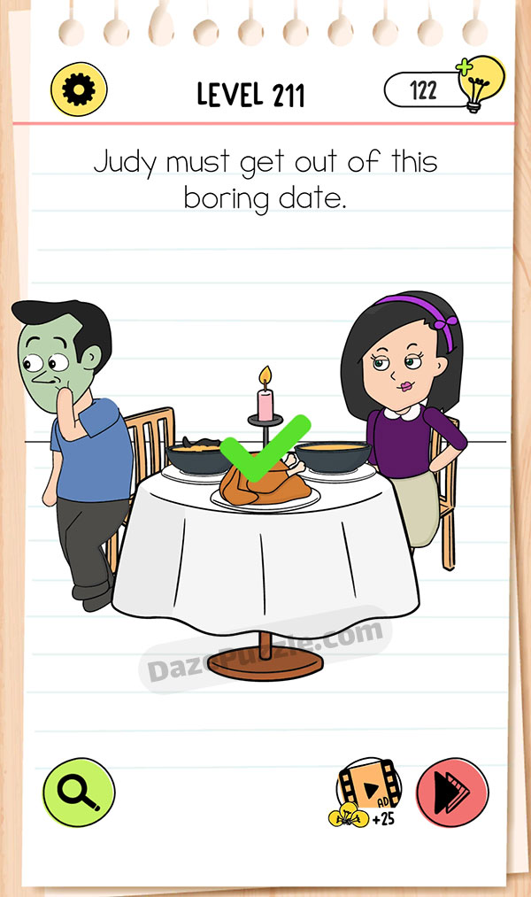 Brain Test Level 211 - Step 1