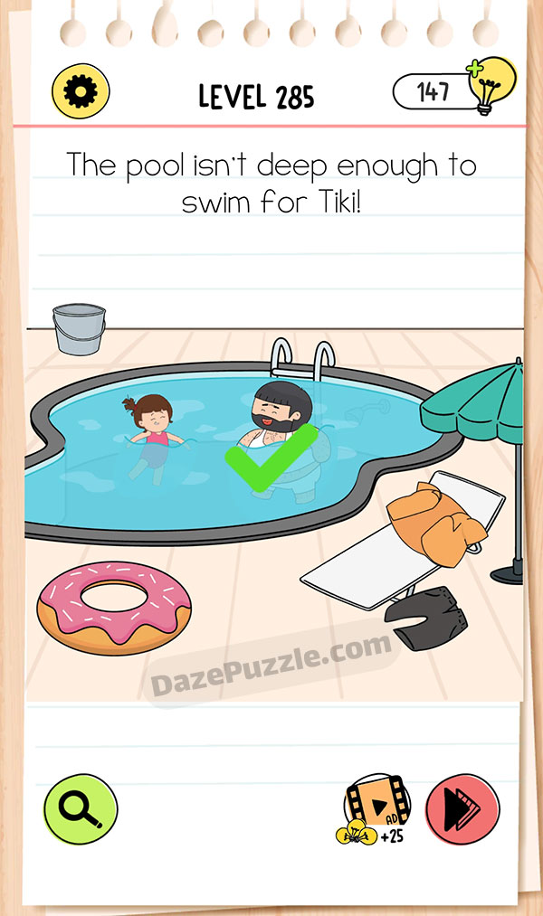 Brain Test Level 285 - Step 1