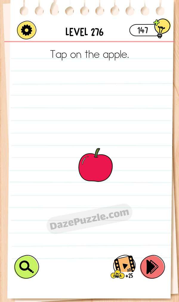 Brain Test Level 276 - Step 1