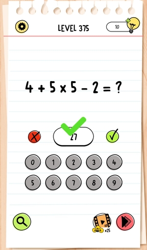 Brain Test Level 375