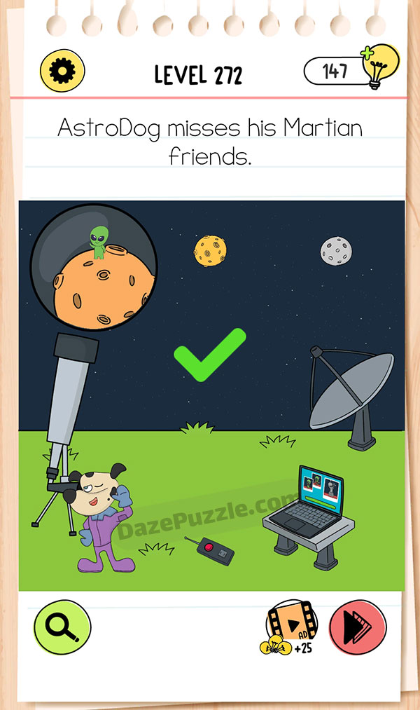 Brain Test Level 272 - Step 1