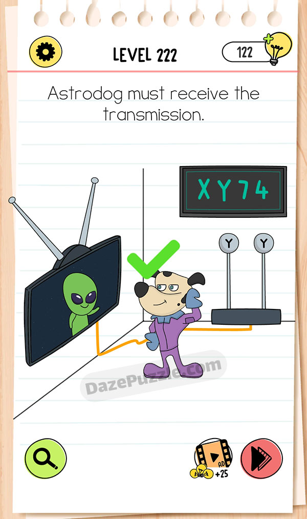 Brain Test Level 222 - Step 1