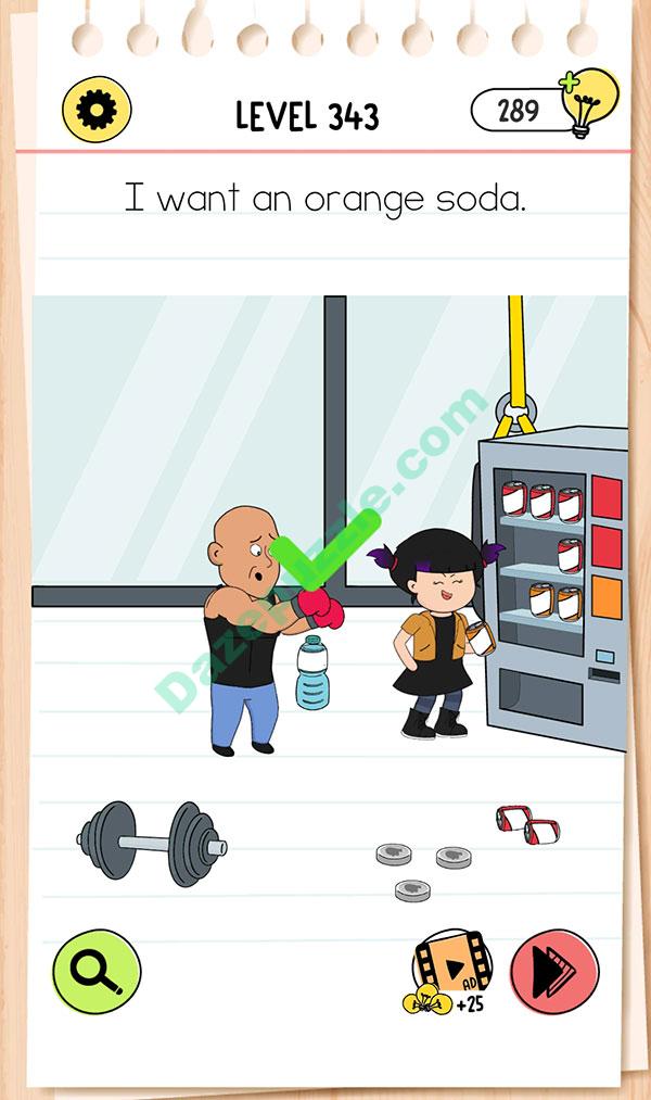 Brain Test Level 343 - Step 1