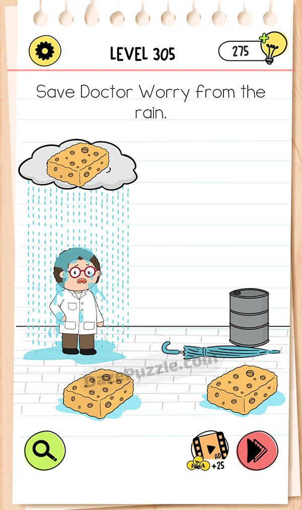 Brain Test Level 305 - Step 1