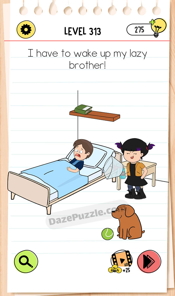 Brain Test Level 313 - Step 1