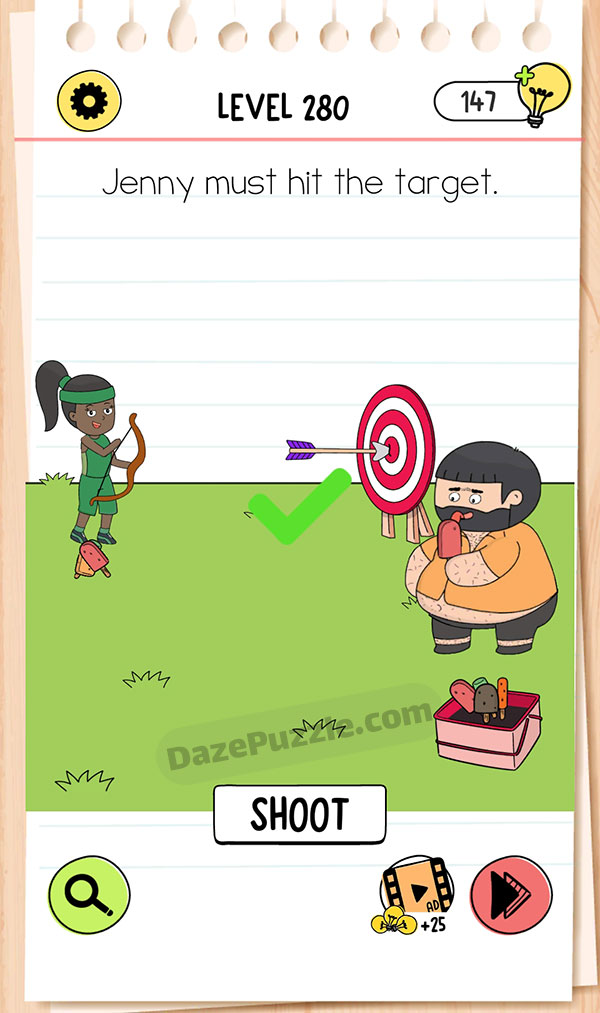 Brain Test Level 280 - Step 1