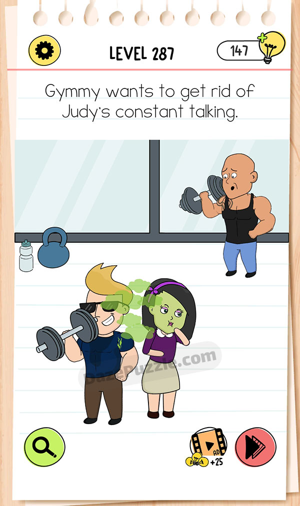 Brain Test Level 287 - Step 1