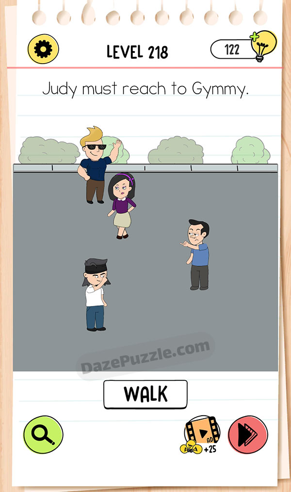 Brain Test Level 218 - Step 1