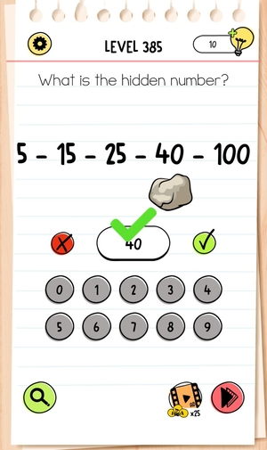 Brain Test Level 385