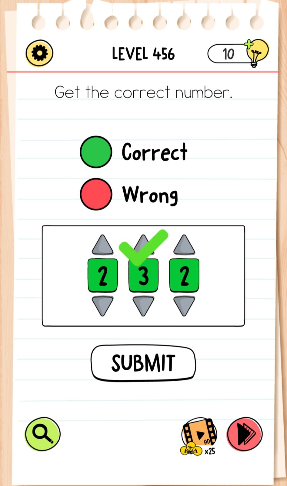 Brain Test Level 456 - Step 1