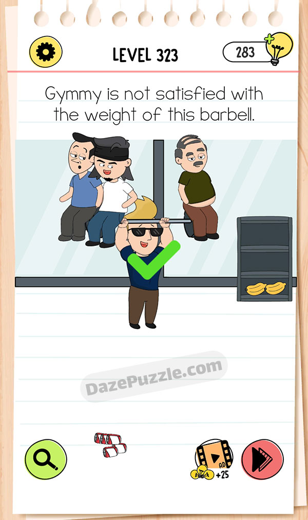 Brain Test Level 323 - Step 1