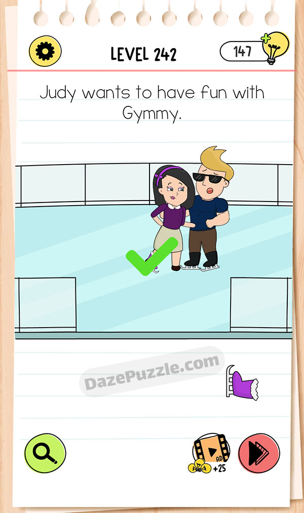 Brain Test Level 242 - Step 1