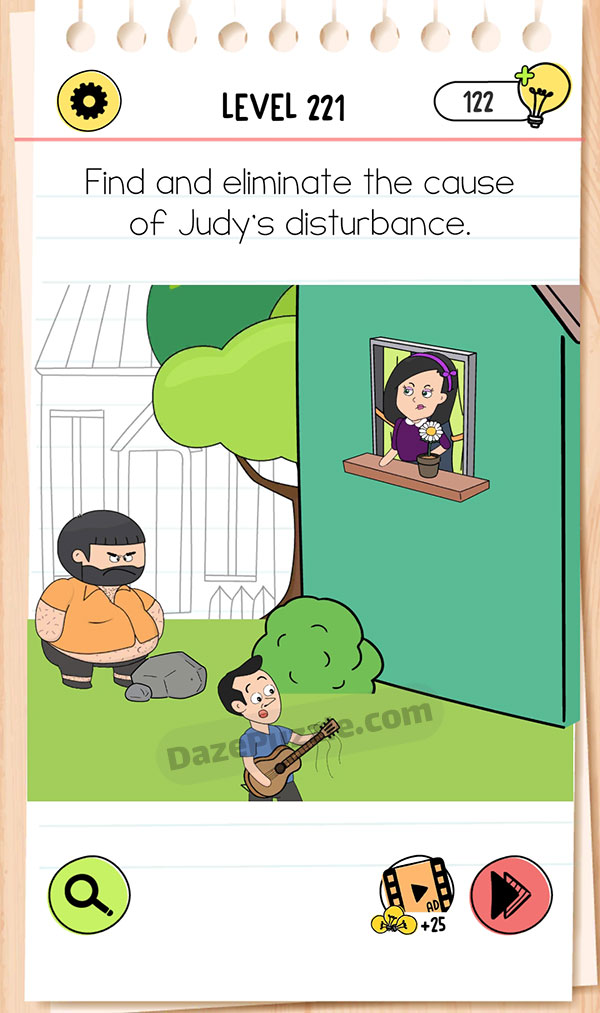 Brain Test Level 221 - Step 1