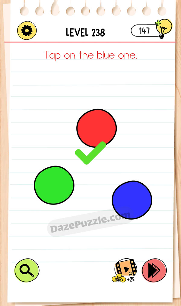 Brain Test Level 238 - Step 1