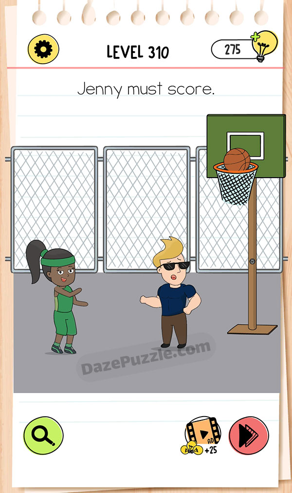 Brain Test Level 310 - Step 1