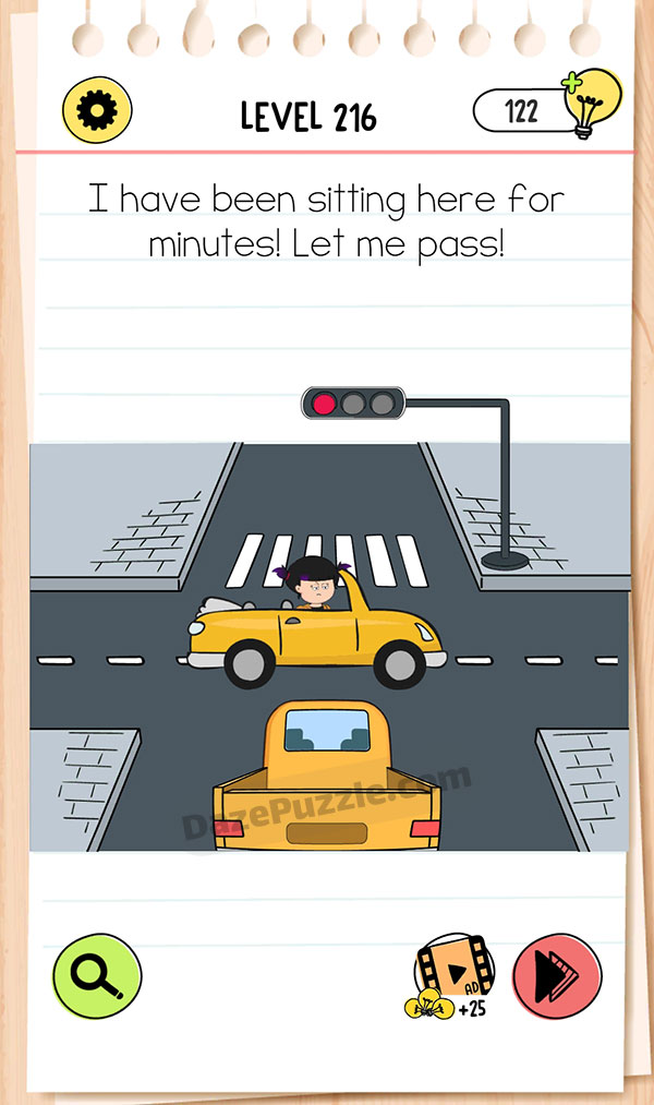 Brain Test Level 216 - Step 1