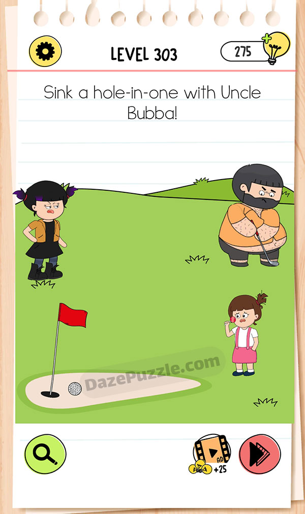 Brain Test Level 303 - Step 1