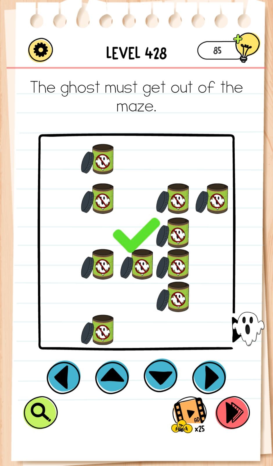 Brain Test Level 428 - Step 1