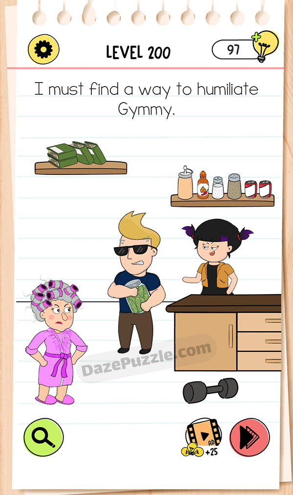 Brain Test Level 200 - Step 1