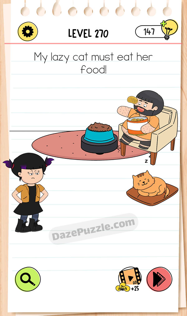 Brain Test Level 270 - Step 1