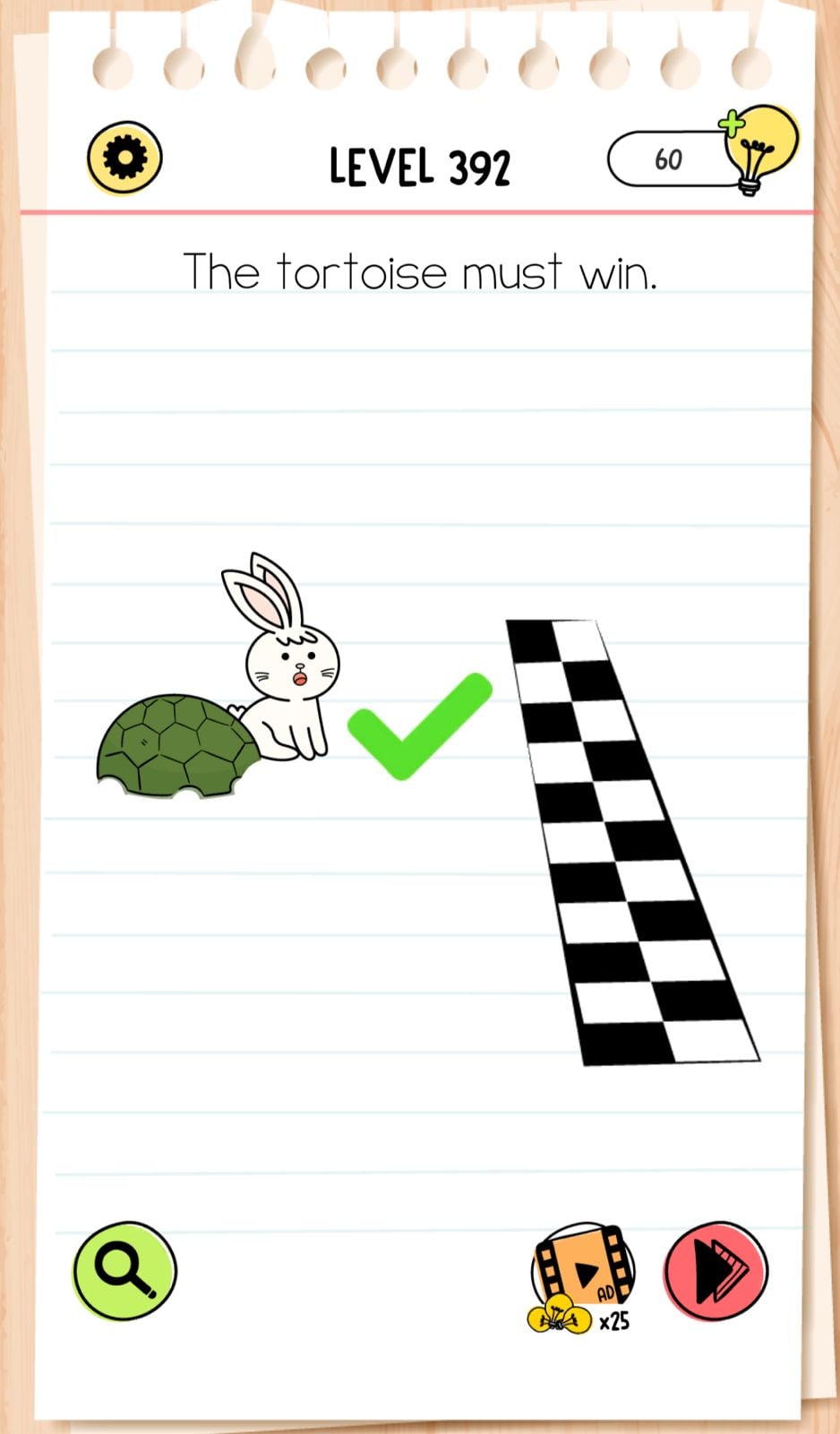Brain Test Level 392 - Step 1
