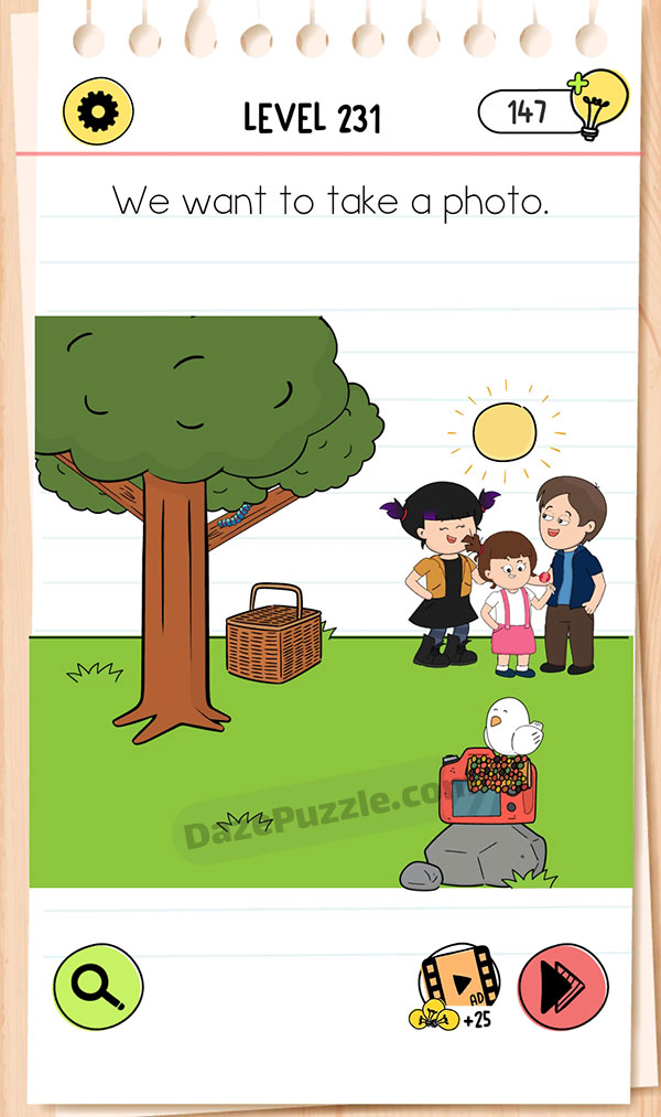 Brain Test Level 231 - Step 1