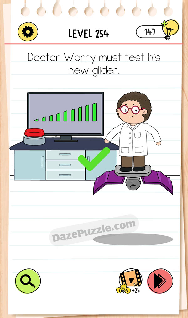 Brain Test Level 254 - Step 1