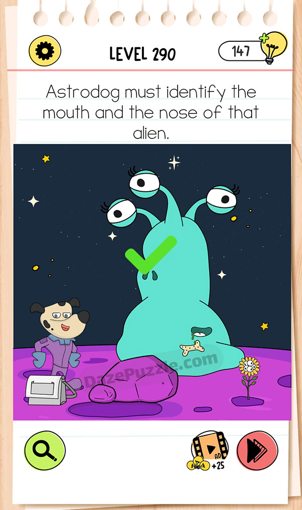 Brain Test Level 290 - Step 1