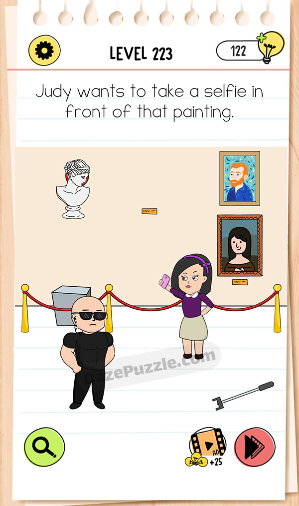 Brain Test Level 223 - Step 1