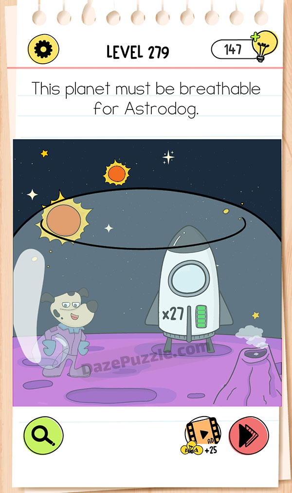 Brain Test Level 279 - Step 1