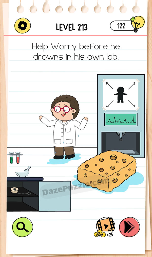 Brain Test Level 213 - Step 1