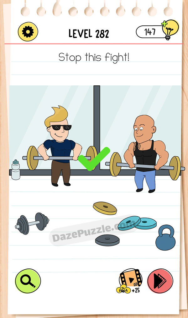 Brain Test Level 282 - Step 1