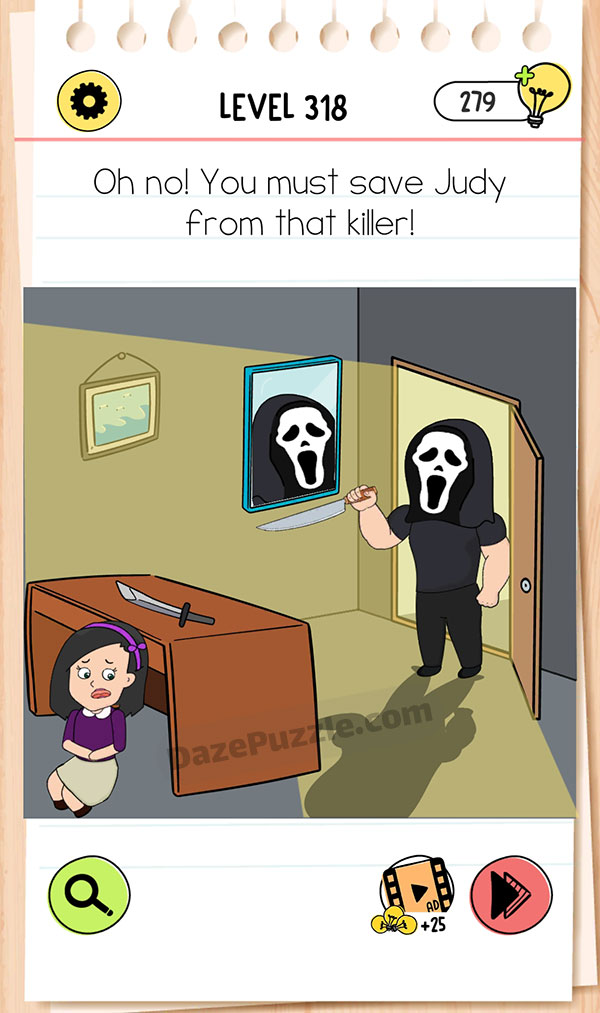 Brain Test Level 318 - Step 1