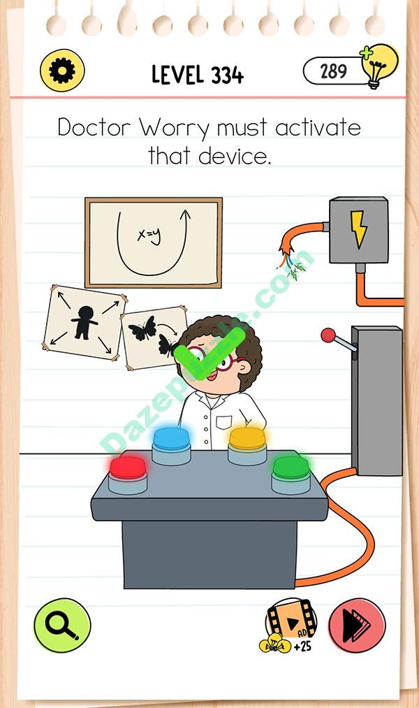 Brain Test Level 334 - Step 1