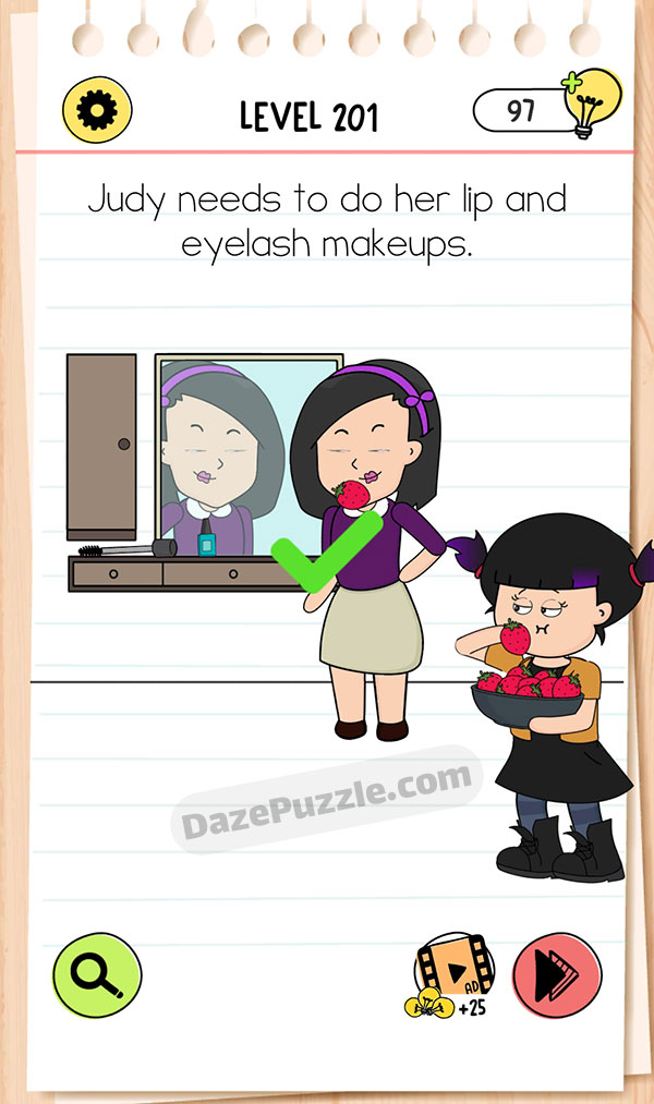 Brain Test Level 201 - Step 1