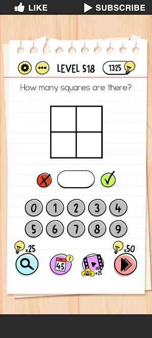 Brain Test Level 518