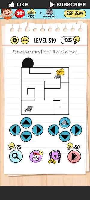 Brain Test Level 519