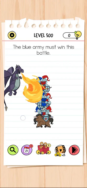 Brain Test Level 500