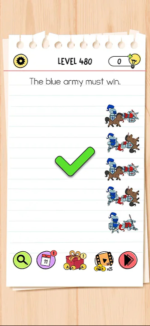 Brain Test Level 480