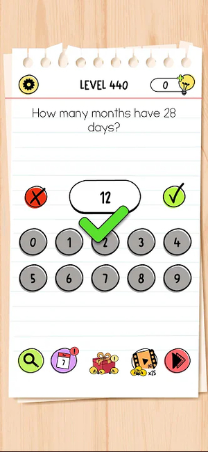 Brain Test Level 440